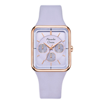 Alexandre Christie AC 2744 BF RRGPU Ladies Purple Dial Purple Rubber Strap