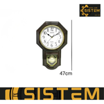 100% ORIGINAL ORIENTAL Melody & Strike Quartz Analog Wall Clock OTM001N