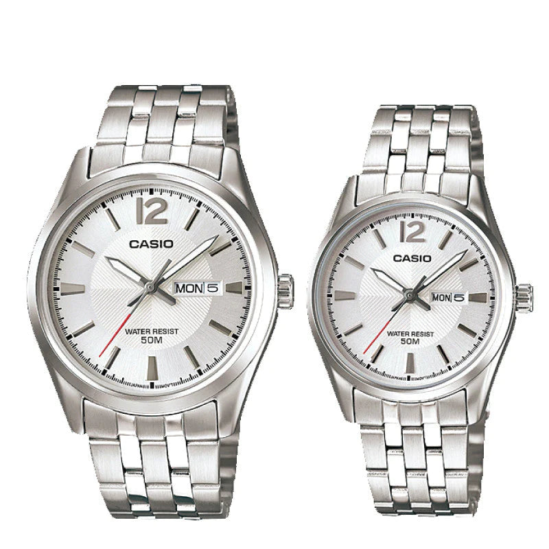 CASIO COUPLE WATCH MTP1335D 7A LTP1335D 7A Kedai Jam Sistem