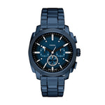 FOSSIL Machine Chronograph Navy Stainless Steel Watch FS6167