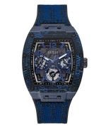 GUESS BLUE CASE BLUE NYLON/SILICONE MEN WATCH GW0422G1