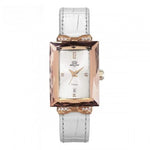 ROSCANI Leather Strap Analog Women Watch