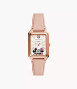 Fossil Disney Limited Edition Three-Hand Blush Leather Watch