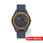 CATERPILLAR Insignia 1.2 LJ-140-24-427 Grey Silicone Band Men Watch