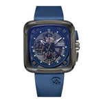 Alexandre Christie ALCW6577MCRIGBABU Chronograph Blue Rubber Strap Men Watch