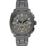 FOSSIL Machine Chronograph Grey Stainless Steel Watch FS6160