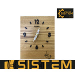 Wall Clock Kairos Wooden Case Classic Design Brown Cuckoo Clock KS217