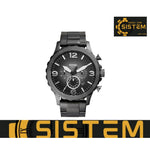 FOSSIL Nate Chronograph Smoke Stainless Steel Watch JR1437