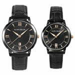 ALAIN DELON COUPLE SET LEATHERS STRAP (AD456 & AD456)
