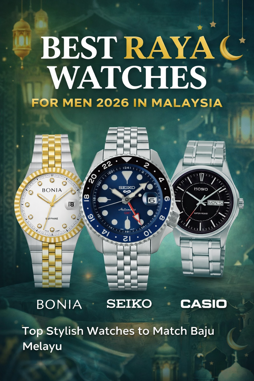 Best Raya Watches for Men 2026 in Malaysia