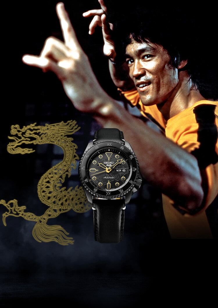 Unleashing the Dragon: A Tale of Strength and Precision - SEIKO 5 x BRUCE LEE LIMITED