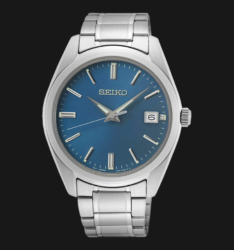 Seiko Stainless Steel Sapphire Quartz Men's Watch SUR525P1