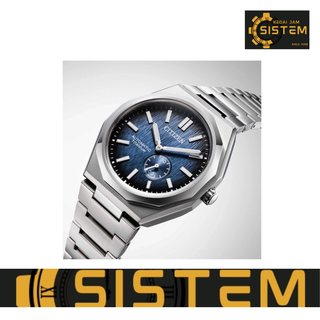Citizen Zenshin Mechanical Super Titanium Watch NJ0180-80L