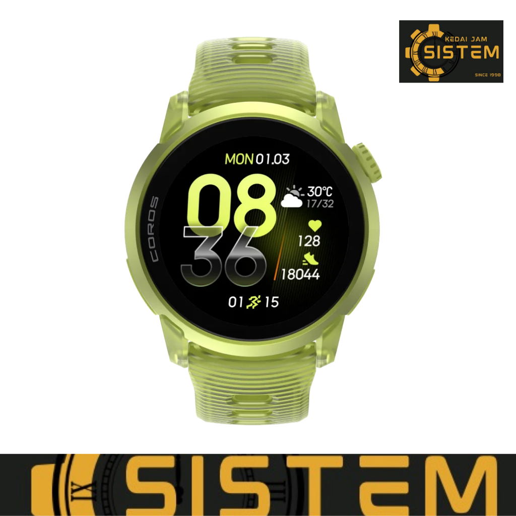 COROS PACE 4 A premium version of our AMOLED GPS sport watch designed to help you train smarter.