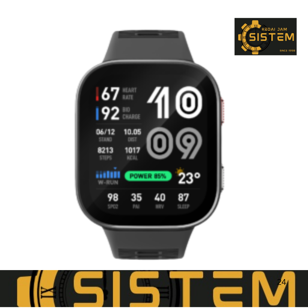 Amazfit Bip Max Outdoor Offline Maps & Navigation Smartwatch, Original 1 Year Warranty by Amazfit Malaysia
