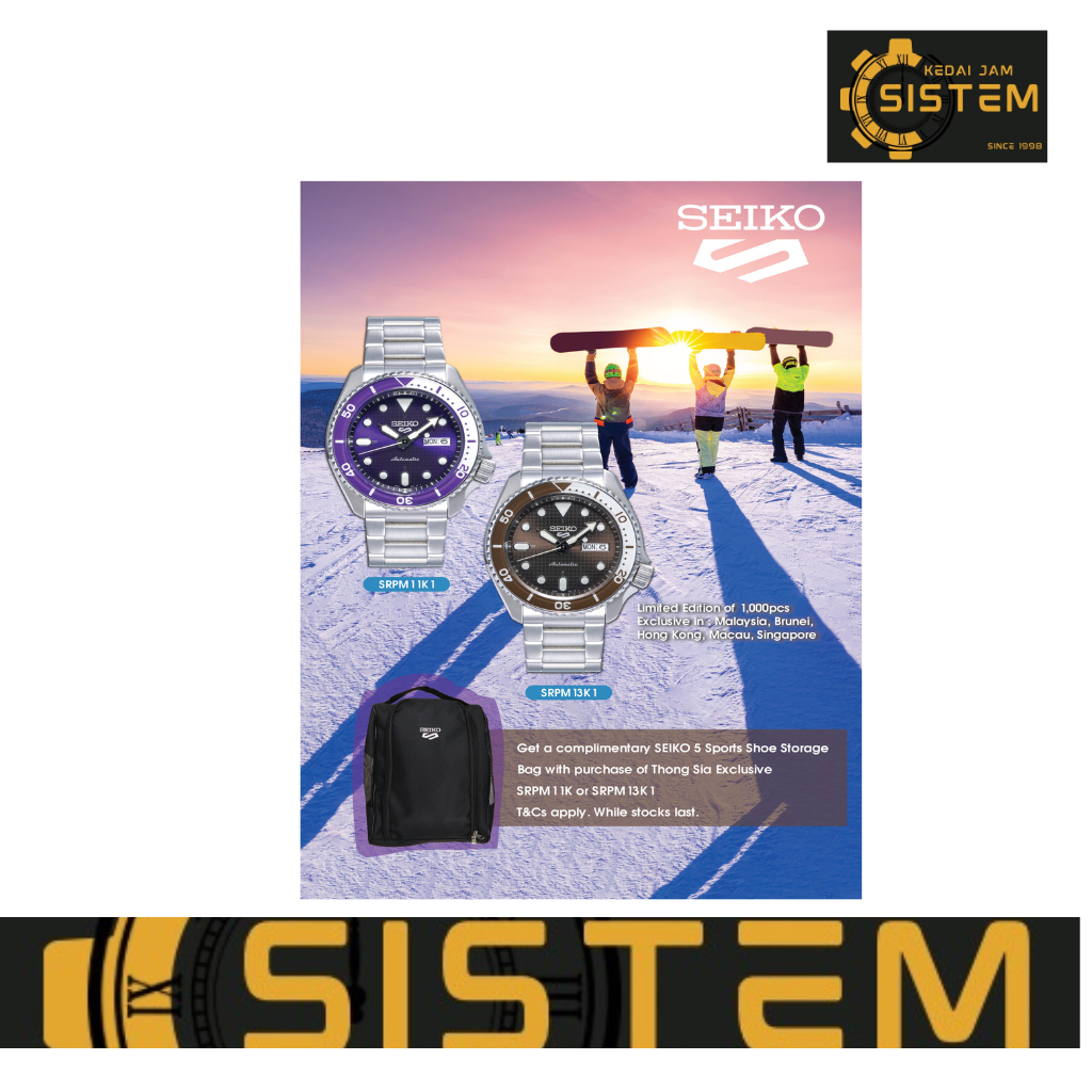 SEIKO 5 Sports SKX Series SRPM11K1 NO SERIES :0381/1000 (Thong Sia Group Exclusive Limited Edition)