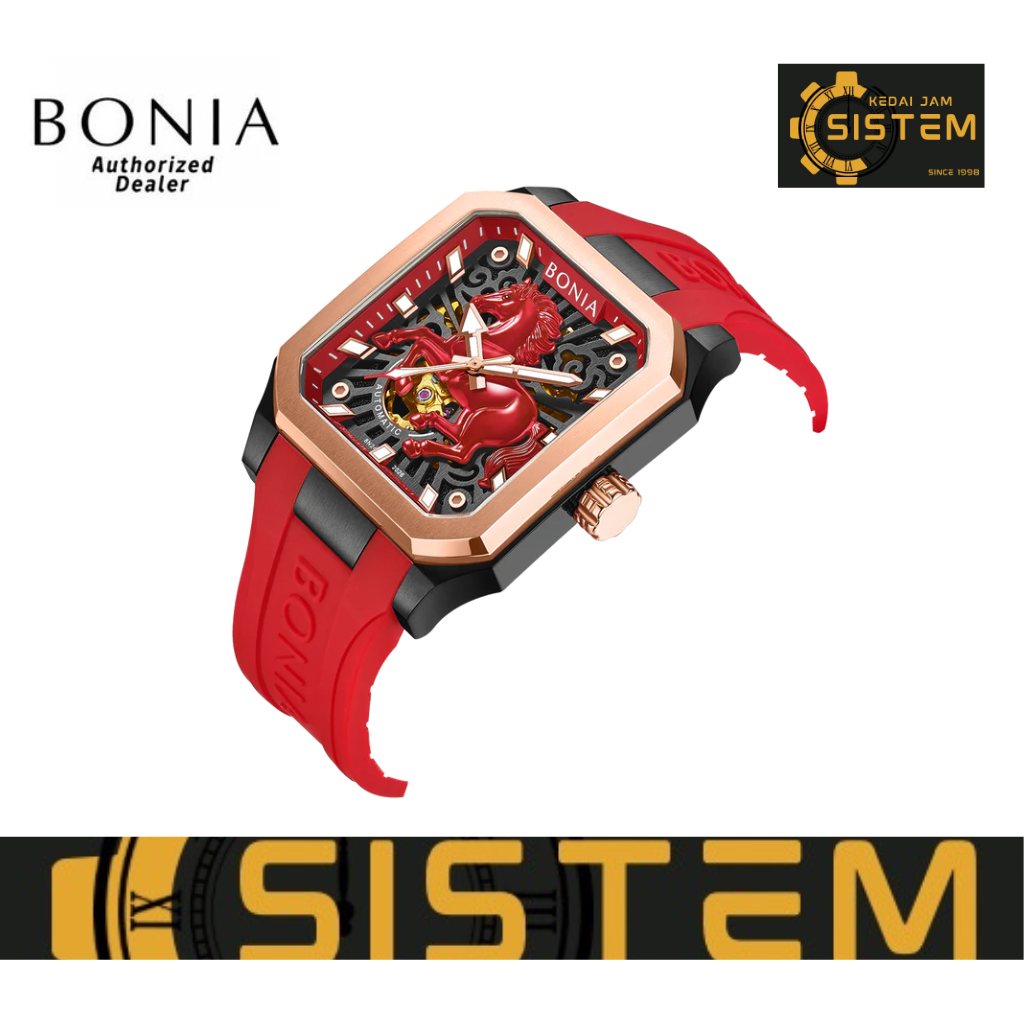 Bonia Stallion Men Automatic Limited Edition BNB2026-1762LE