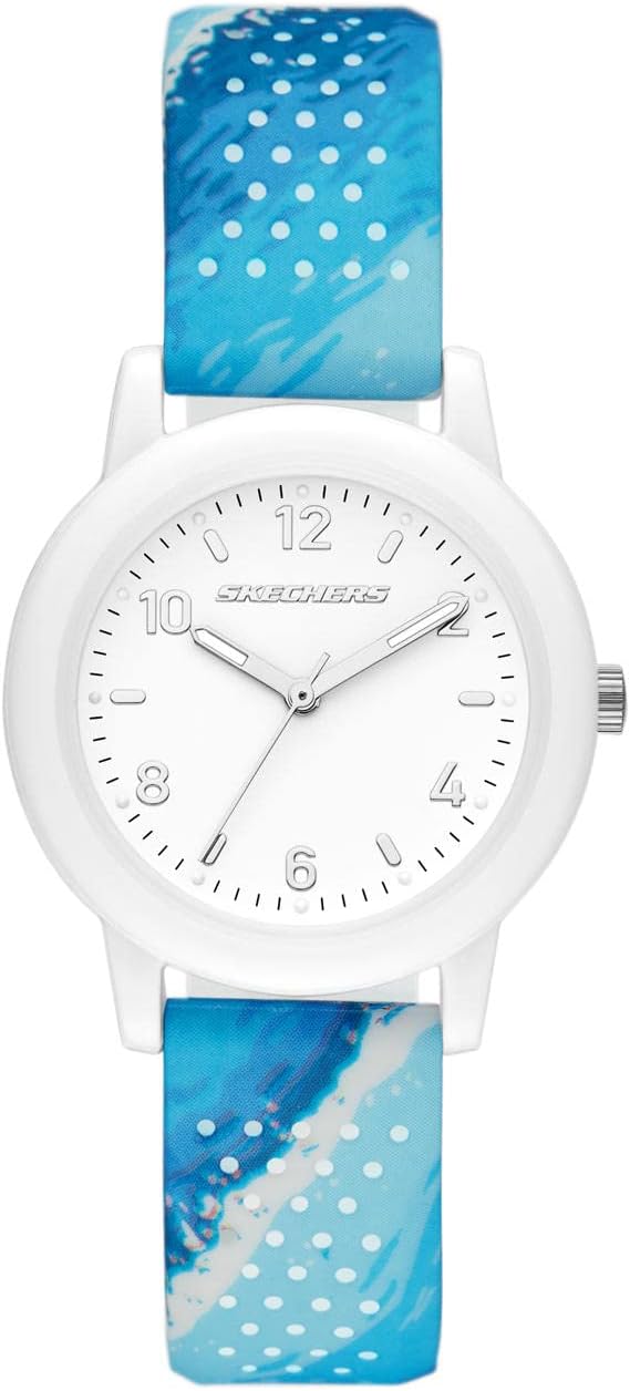 Skechers Women's Quartz Analog Silicone SR6274