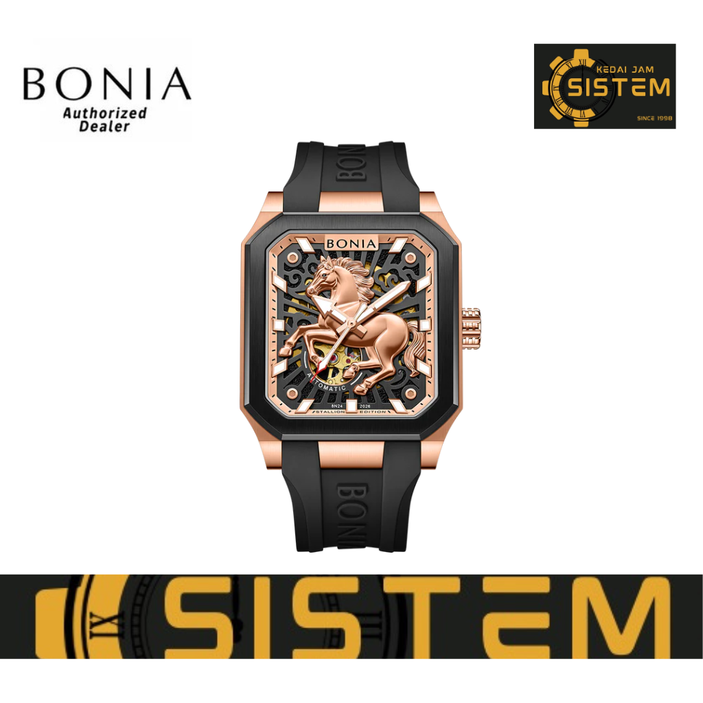Bonia Stallion Men Automatic Limited Edition BNB2026-1532LE