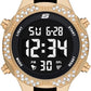 Skechers Women's Quartz Metal and Silicone Sports Digital Watch SR6281