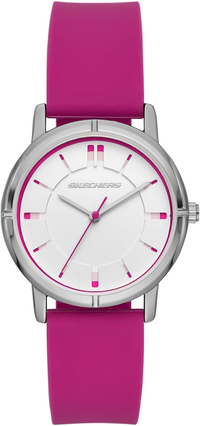 Skechers Women's Quartz Analog Silicone SR6285