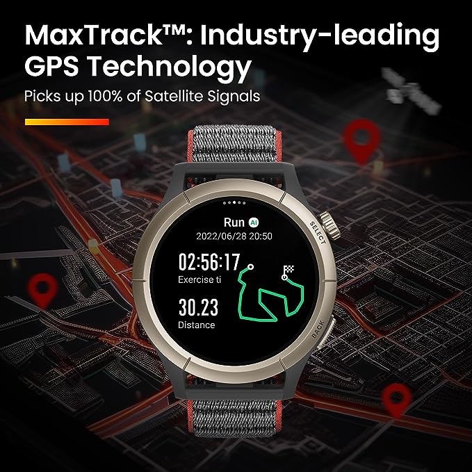 Amazfit Cheetah Pro Smart Watch AI-Powered with GPS
