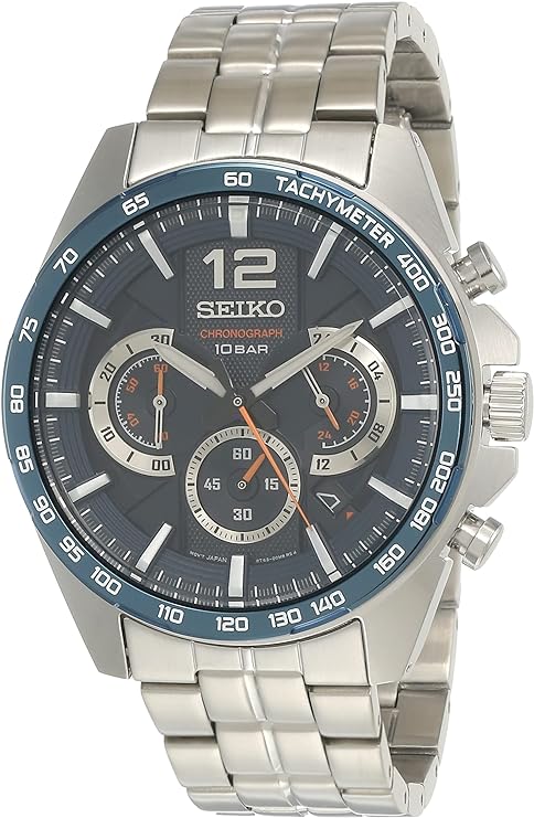 Seiko Men's Quartz Watch Stainless Steel SSB345P1