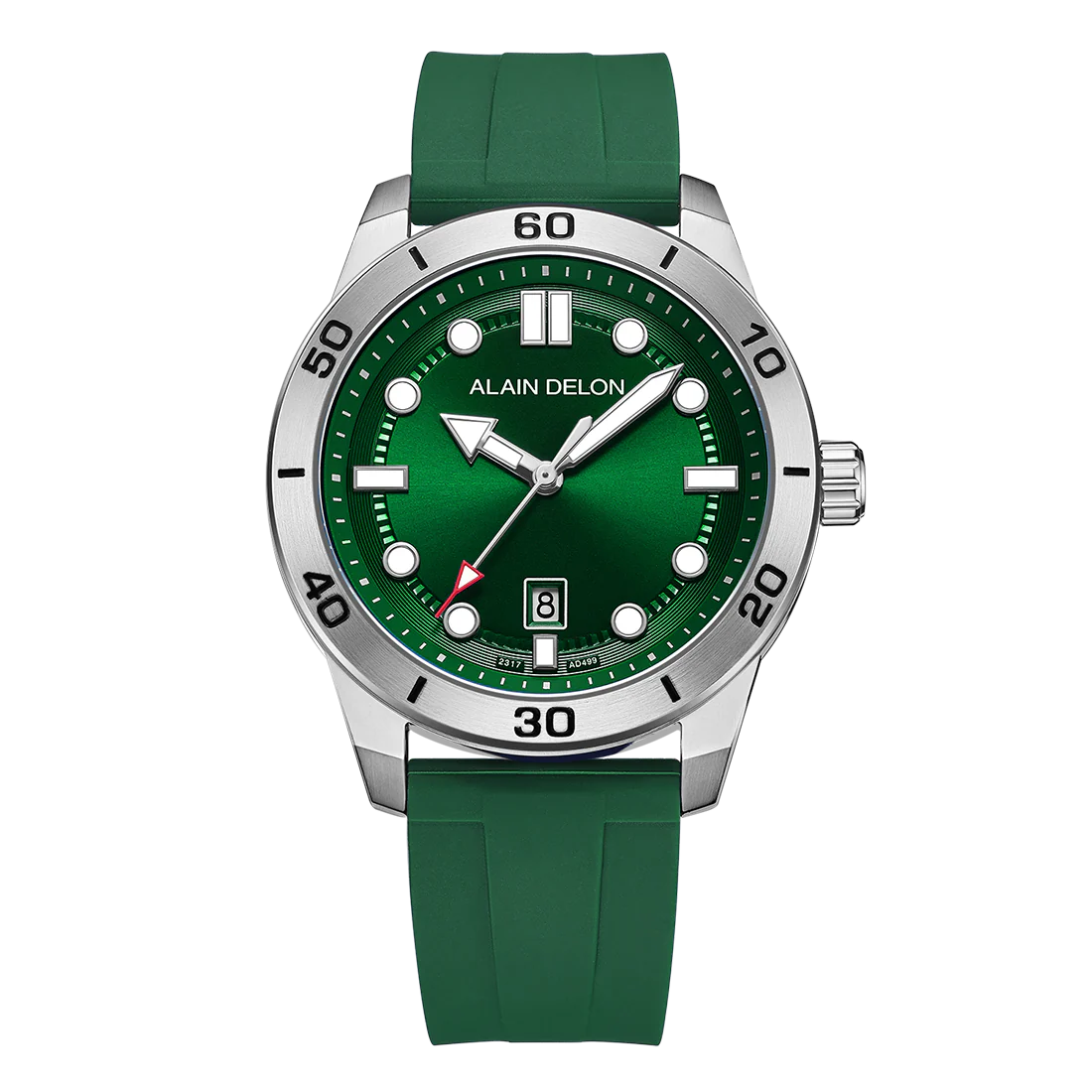 Alain Delon Gent AD499-1386 Contemporary Analog Quartz Watch (100% Original & New)