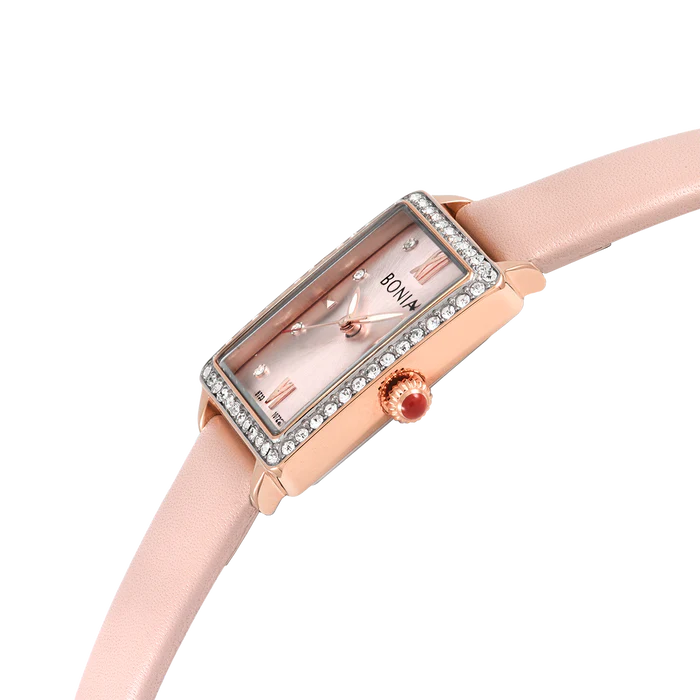 BONIA WOMEN WATCH & JEWELLERY SET (FREE GIFT) SKU: BNB10722-2577S