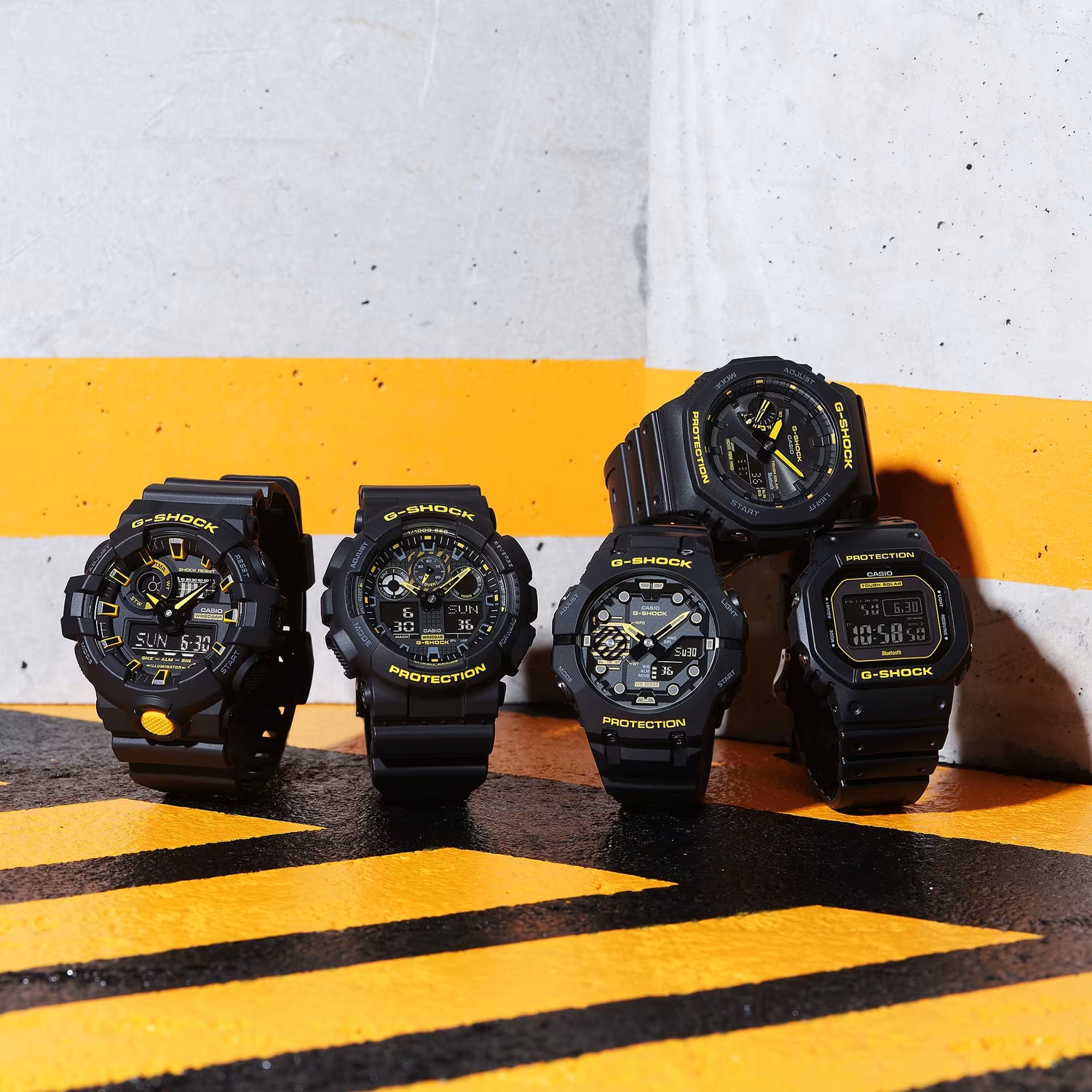 G-SHOCK MEN ANALOG-DIGITAL GA-100CY-1ADR SERIES