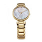Citizen Eco-Drive Mother of Pearl Dial Rose Gold Plated Watch EM0853-81Y
