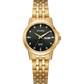 CITIZEN  Quartz Black Dial Gold-tone Ladies Watch EQ0603-59F