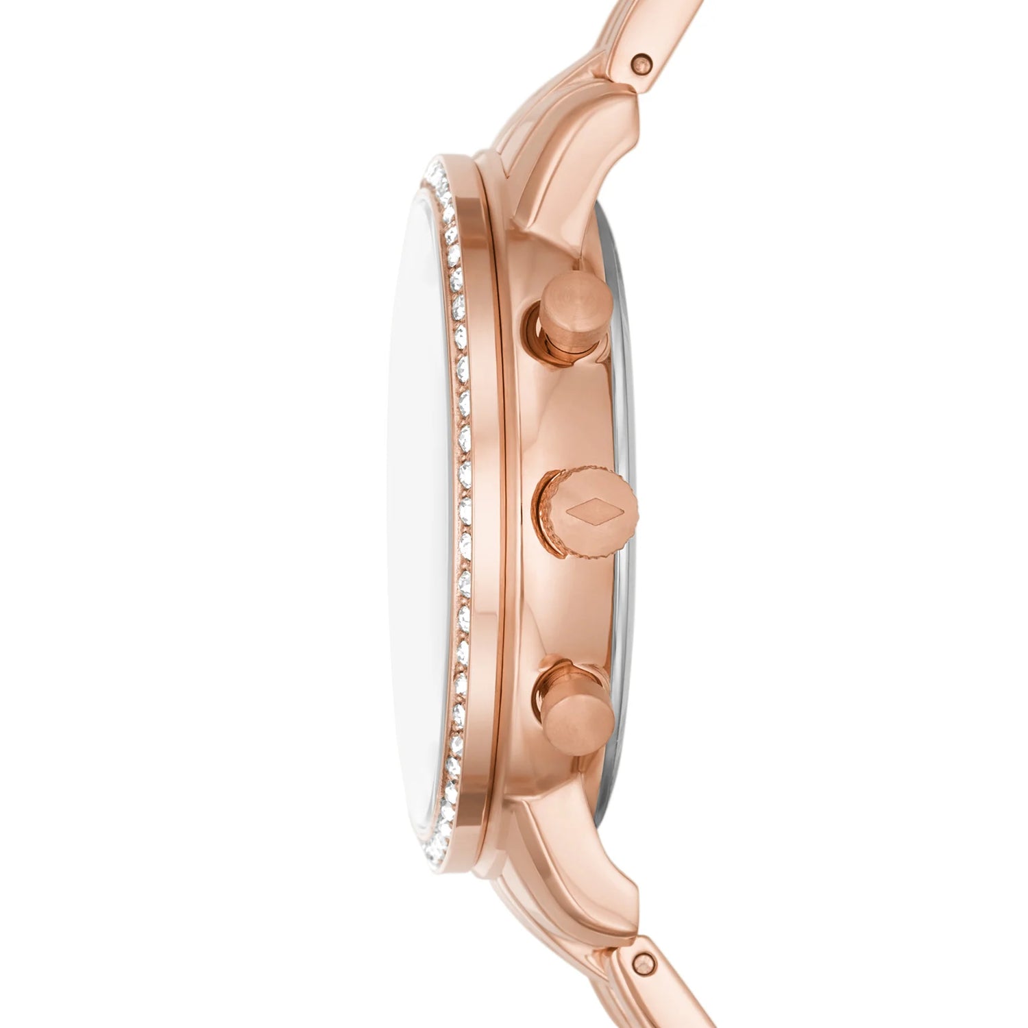 Fossil Neutra Chronograph Rose Gold-Tone Stainless Steel Watch Women