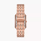 Fossil Raquel Three-Hand Date Rose Gold-Tone Stainless Steel Watch