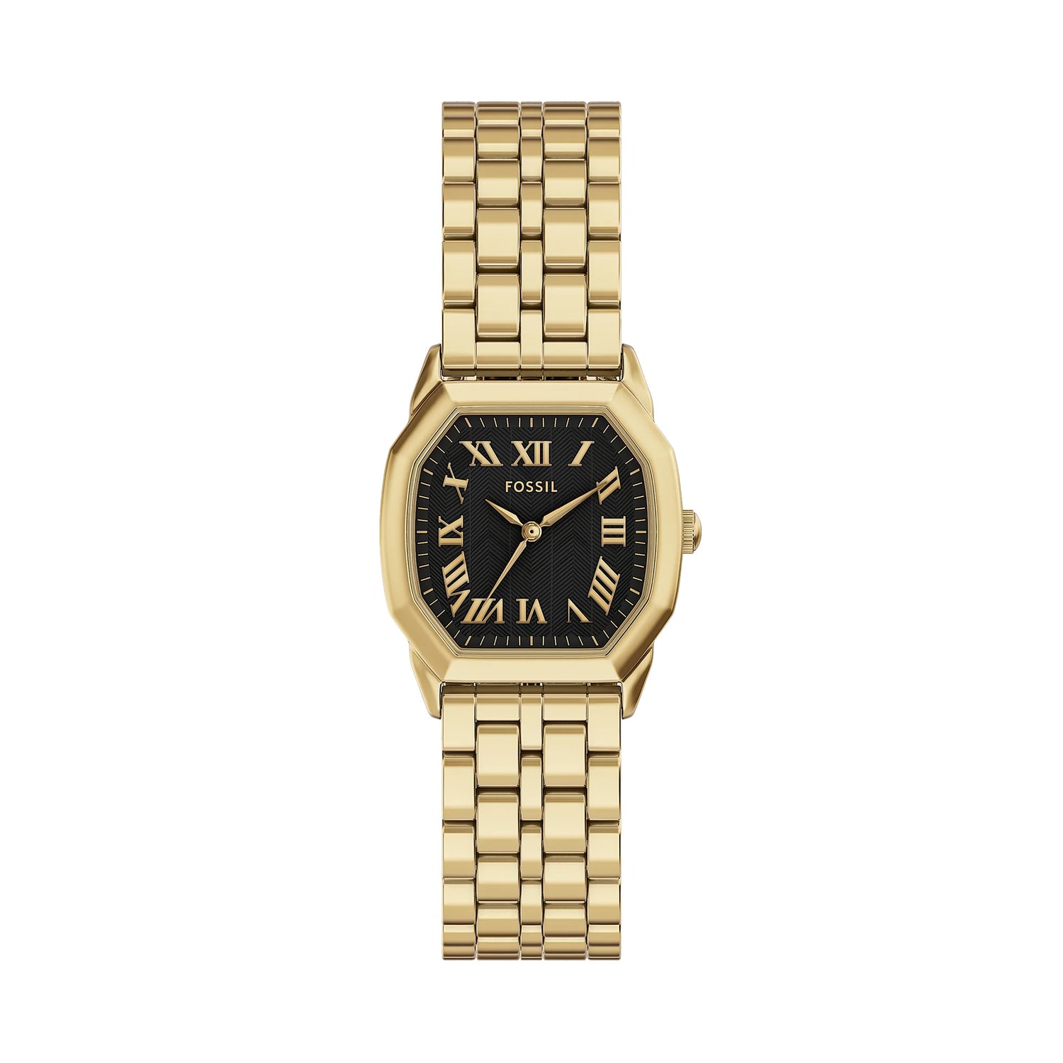 FOSSIL Harlow Three-Hand Gold-Tone Stainless Steel Watch ES5433