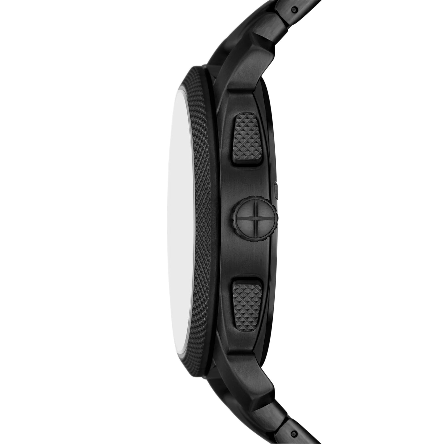 FOSSIL Machine Chronograph Black Stainless Steel Watch FS6097