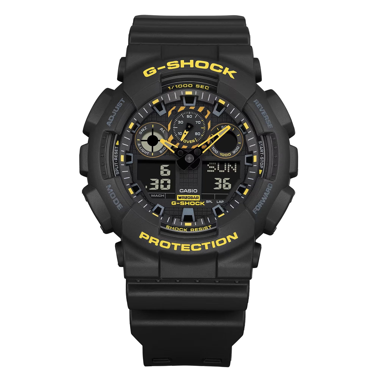 G-SHOCK MEN ANALOG-DIGITAL GA-100CY-1ADR SERIES