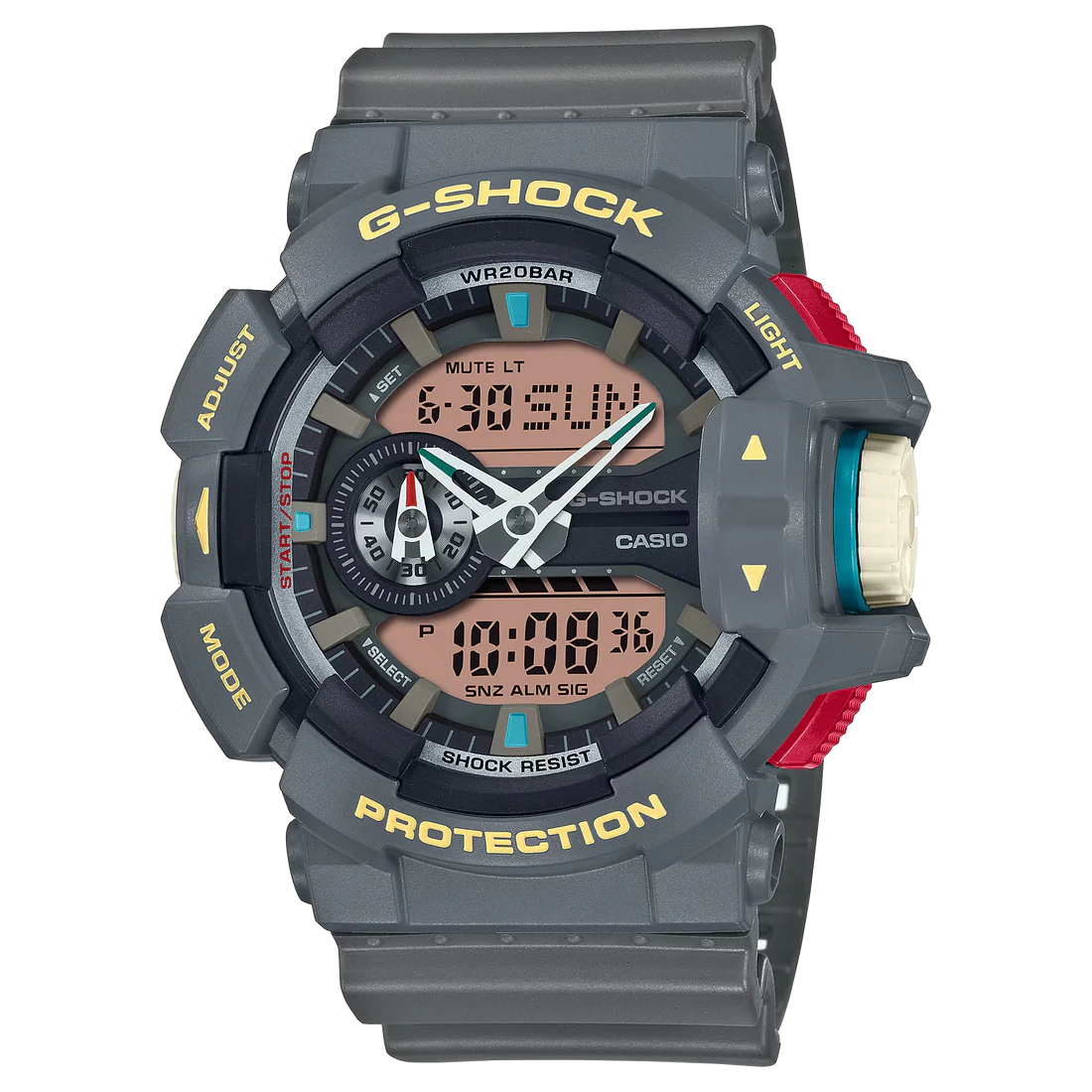 G-Shock GA-400PC-8ADR Analog-Digital Combination
