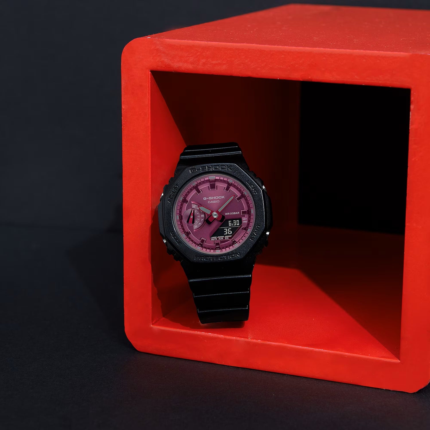 G-SHOCK ANALOG-DIGITAL WOMEN GMA-S2100RB-1A