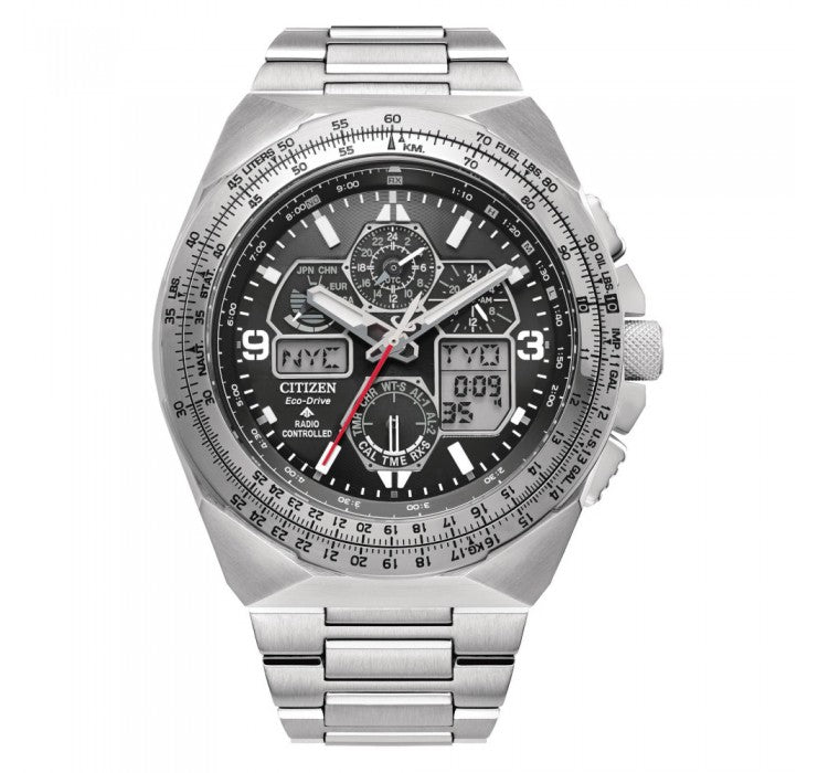 CITIZEN PROMASTER Eco-Drive Global Radio-Controlled  JY8120-58E