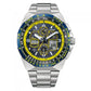 CITIZEN PROMASTER Eco-Drive Global Radio-Controlled Blue Angels  JY8125-54L