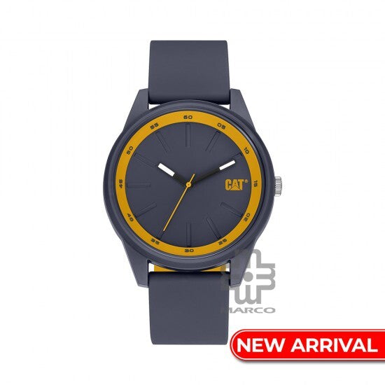 CATERPILLAR Insignia 1.2 LJ-140-24-427 Grey Silicone Band Men Watch