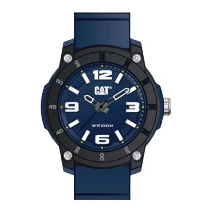 CAT Strynox LY.140 series Blue Silicone Strap Men Watch