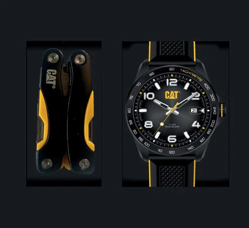 CATERPILLAR QE.161.21.132 Watch Gift Set Black Dial
