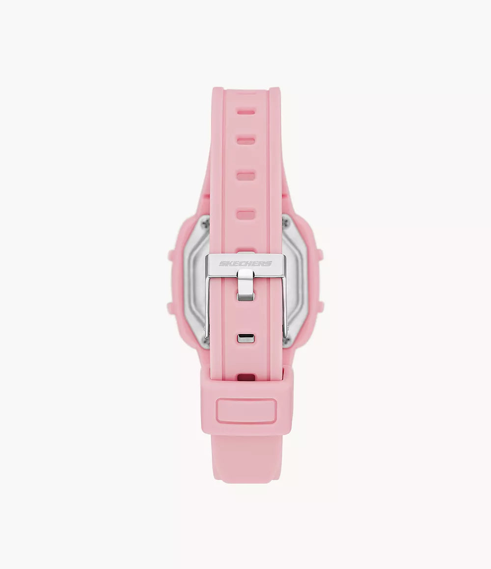 Skechers Women's Alta Watch with Blush Strap and Case SR2139