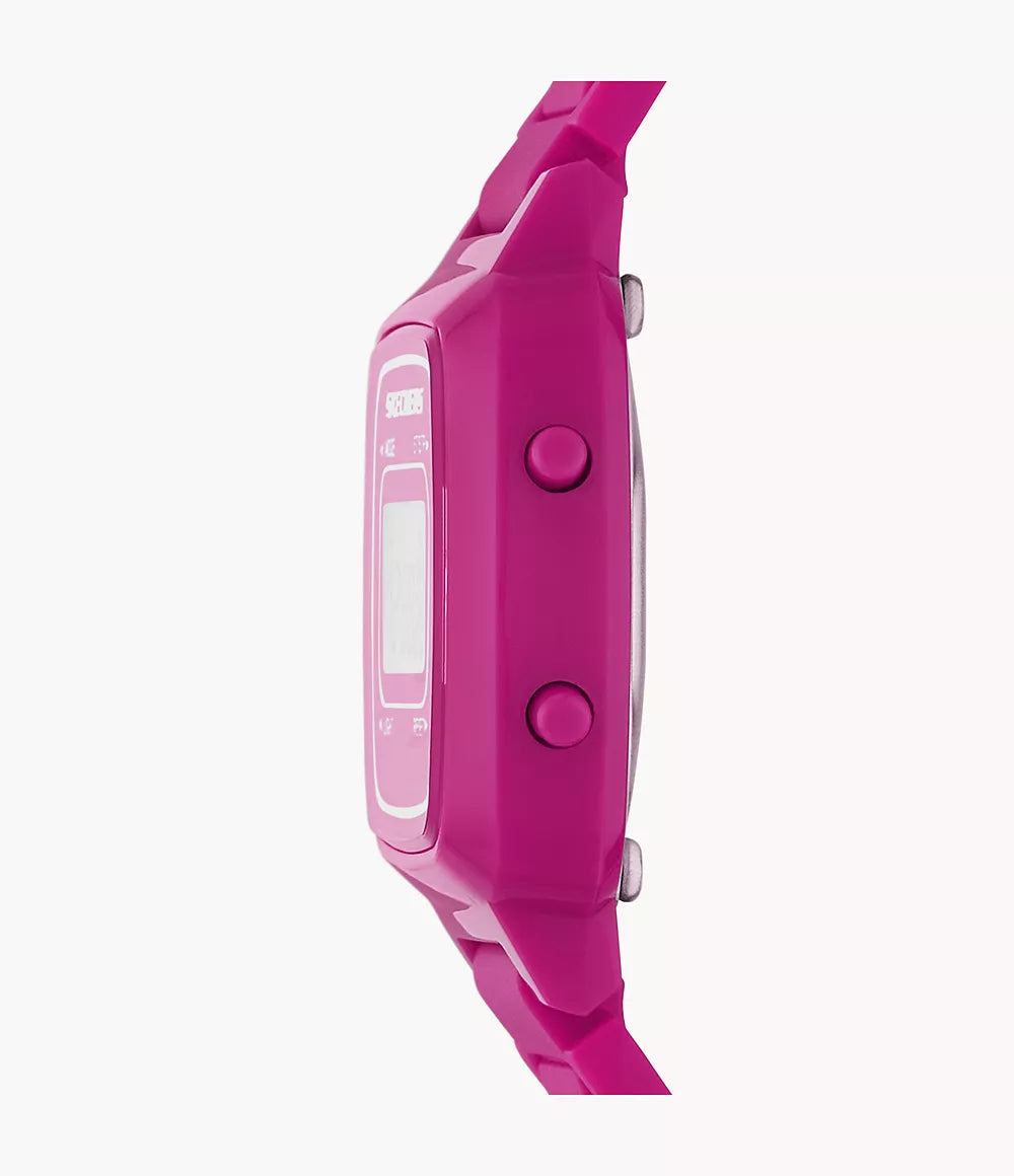 Skechers Women's Alta Watch with Bright Pink Strap and Case  SR2140