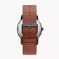 Skechers Men's Gift Sets Watch with Cognac Strap and Gunmetal Case with Bracelet Accessories SR9090