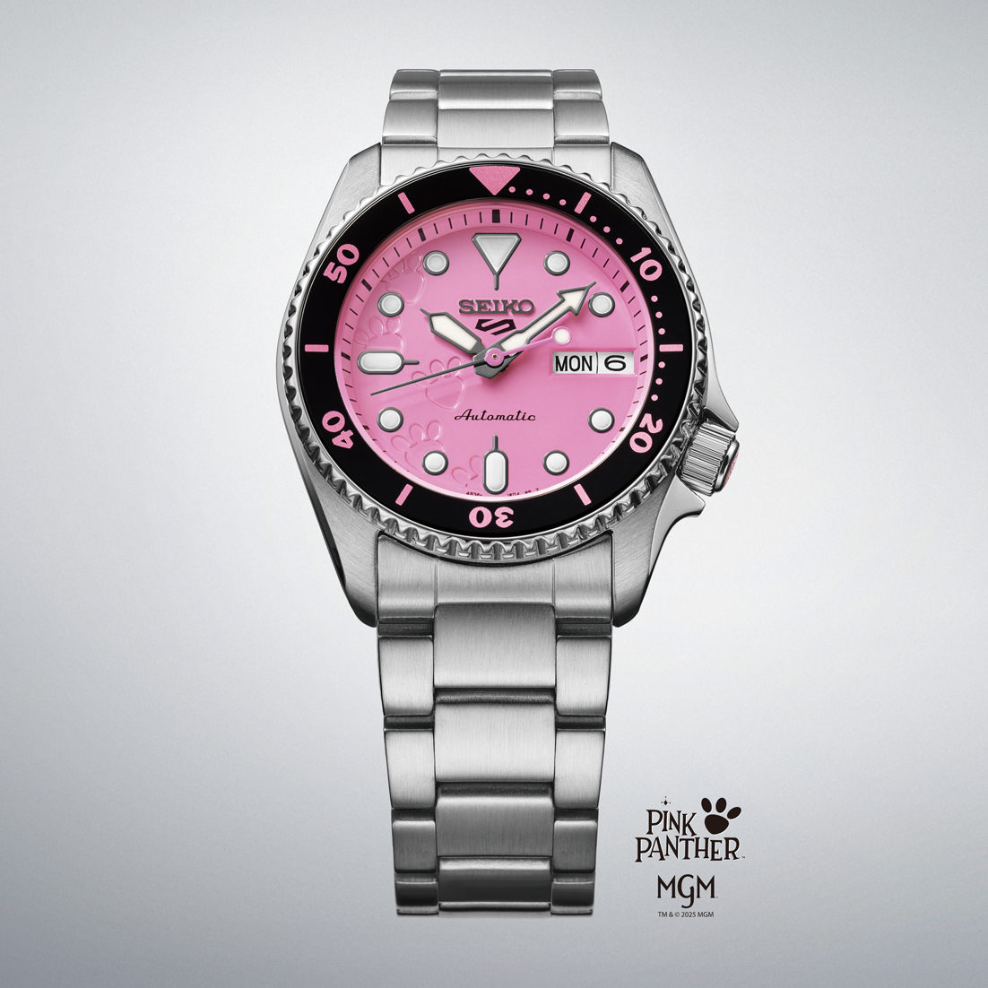 Seiko 5 Sports meets the Pink Panther