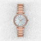Citizen Eco-Drive Crystal Mother of Pearl Dial Ladies Watch EM0843-51D