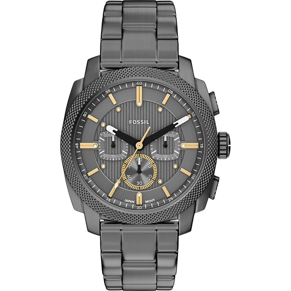 FOSSIL Machine Chronograph Grey  Stainless Steel Watch  FS6160